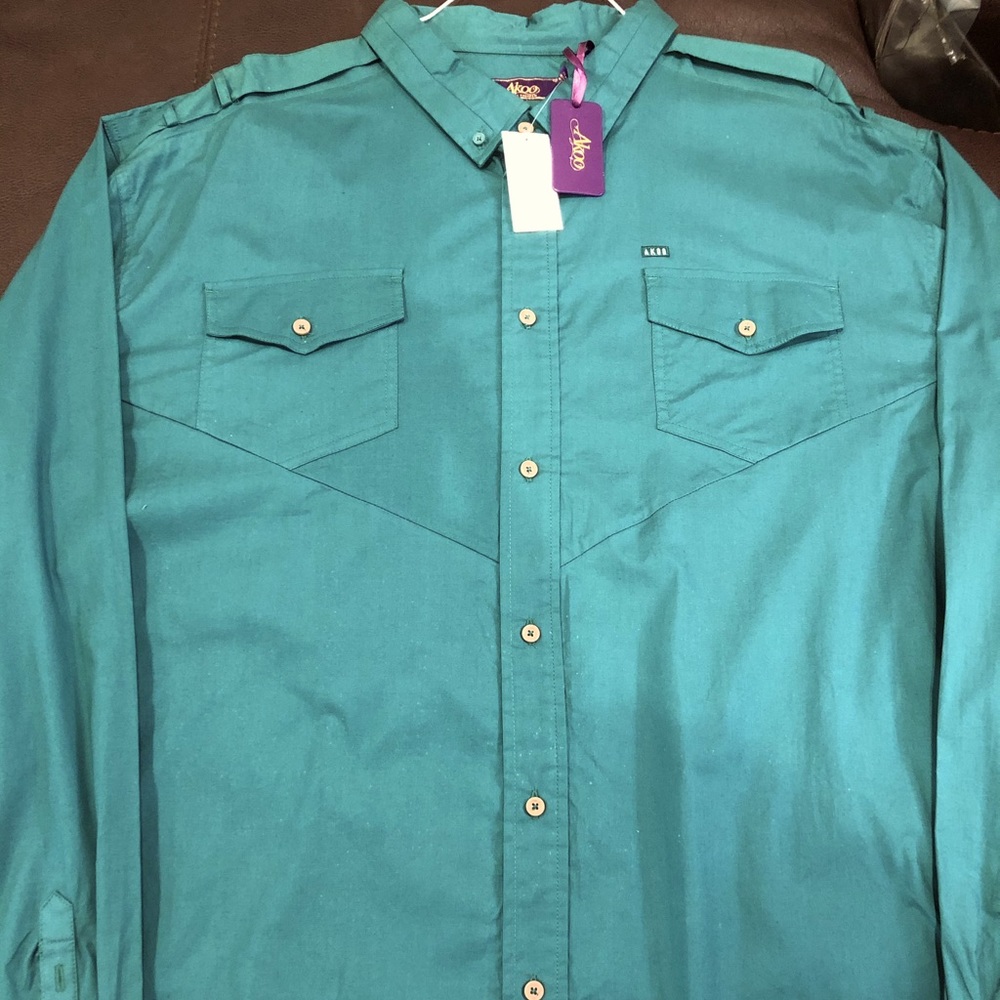 Akoo long sleeve dress shirt